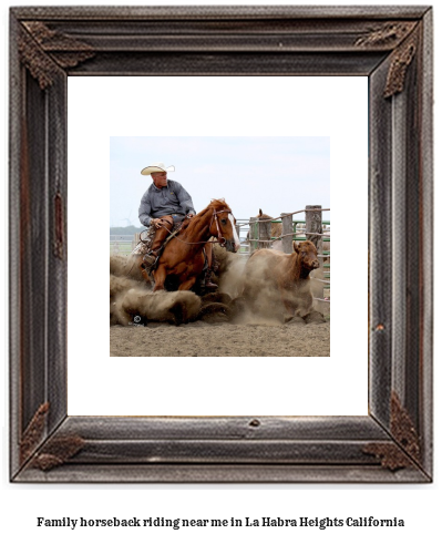 family horseback riding near me in La Habra Heights, California